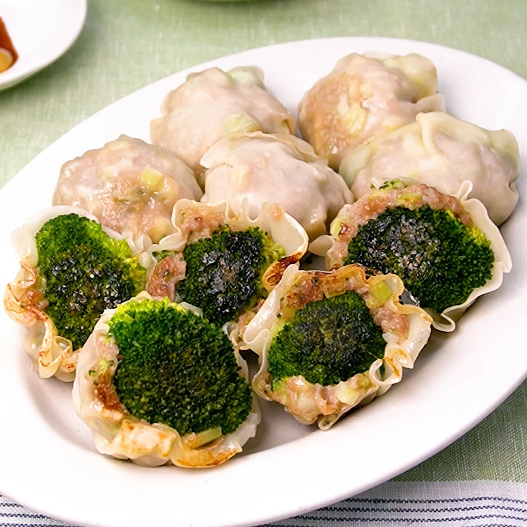 かぶせるだけブロッコリー餃子